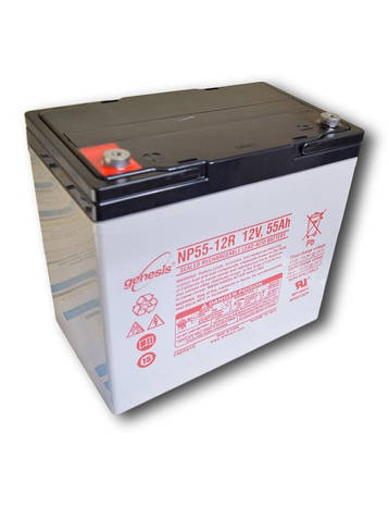 Батарея акумуляторна Genesis® NP55-12 12V 55Ah, фото 1