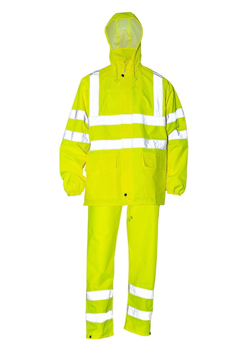 Sizam костюм від дощу із PU+PVC покриттям лимонний, розмір M, Glasgow Yellow 30307
