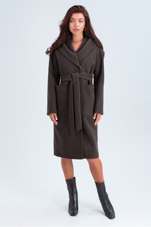 Демисезонное Пальто с Капюшоном — Купить Недорого на Bigl.ua (1679787353)