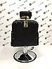 Перукарське чоловіче Барбер Bronx крісло з підголівником крісла для барбершопа, фото 8