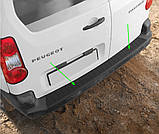 Захисна накладка на задній бампер для Citroen Berlingo II B9 2008-2018, фото 8