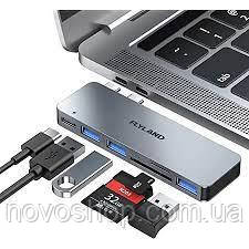 Flyland Концентратор USB C адаптер хаб