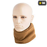 Шарф-труба багатофункціональний M-Tac Elite короткий із затяжкою фліс (270г/м2) Coyote Brown 40528017, фото 2