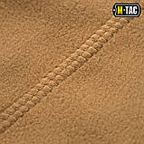 Шарф-труба багатофункціональний M-Tac Elite короткий із затяжкою фліс (270г/м2) Coyote Brown 40528017, фото 5