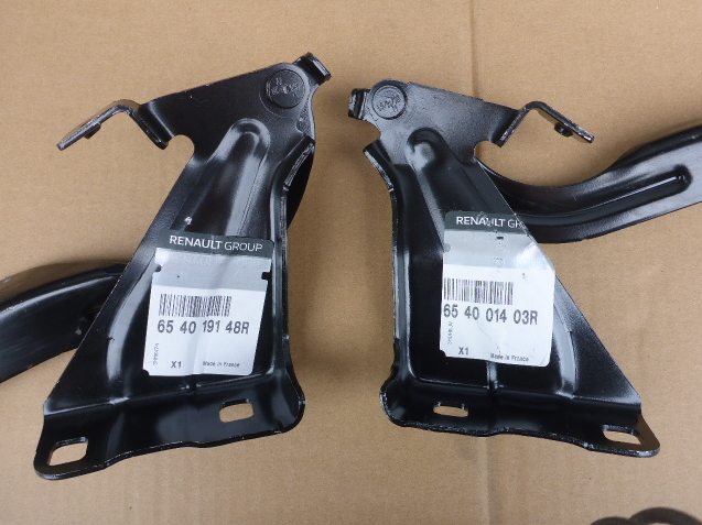 Петля капота права Renault Kadjar Рено Каджар (2015-...) Оригінал 654001403R, фото 1