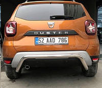 Защита заднего бампера ус d60 Dacia/Renault Duster 2010+ защита на Дачия\Рено Дастер