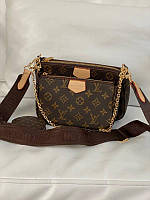 Стильная Женская сумка Луи Витон Louis Vuitton Модный женский клатч Наборы женских сумок Сумки-кошельки