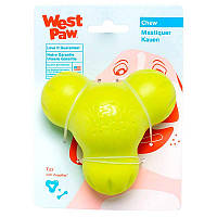 West Paw Tux Treat Toy (Вест Пав Тукс) игрушка для собак с отверстием для лакомств Маленький - 10 см., Зелёный