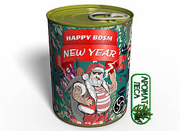 Консервовані шкарпетки Happy BDSM New Year Memorable Новорічні БДСМ Шкарпетки, 2450611 — 285