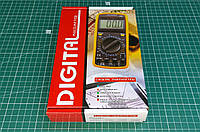 Цифровой мультиметр с дисплеем, звуком. Digital Multimeter DT-9205A