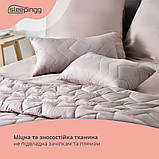 Покрывало Bodi TM SLEEPINGG 240х260 см какао/св.сірий, фото 6