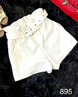 Шорти білі короткі жіночі 44 48  50