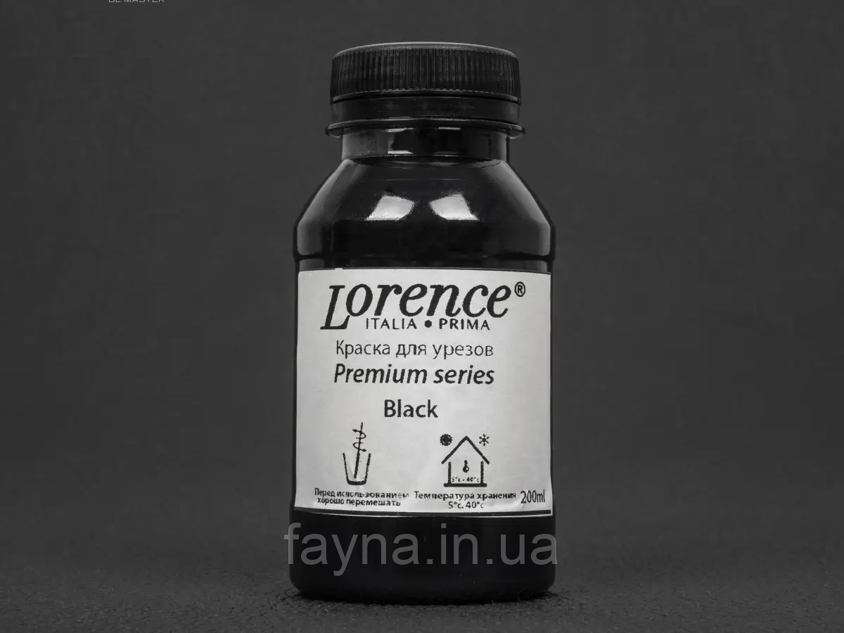 Фарба для урізів Premium Series (Lorence) 200мл