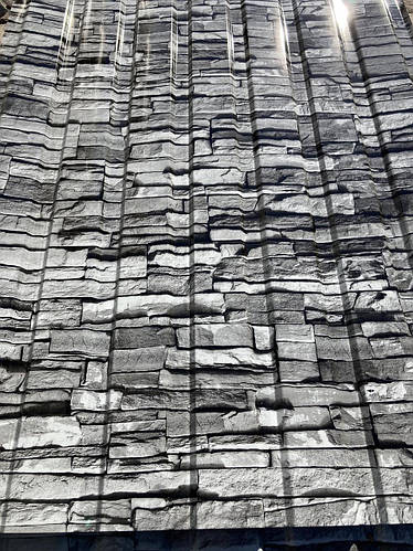 Купить Профнастил для забора с рисунком под камень с Лаком 2мХ1,16м ...