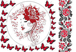 Любов це... 3 Вафельная картинка 