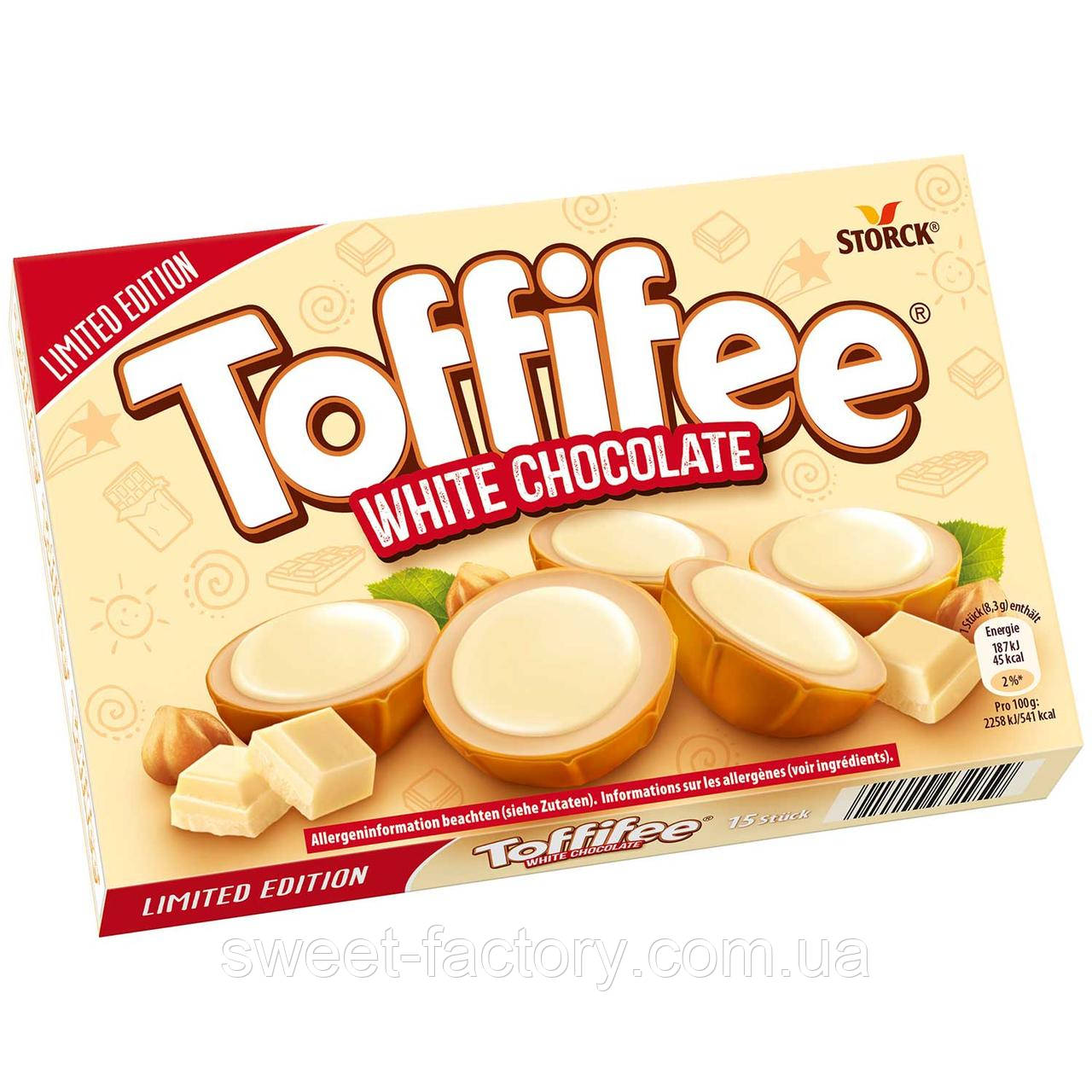 Ірис Storck Toffifee White Chocolate 125g