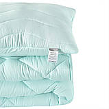 Набор Tropical TM IDEIA одеяло140х210 см + подушка 50х70 см м'ята, фото 3