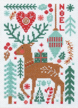 Набір для вишивання хрестиком Dimensions 70-08991 "Nordic Winter//Північна зима", фото 1