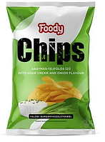 Чіпси Foody Chips в асортименті 75 г (Угорщина)