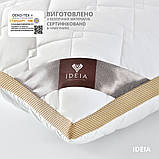 Подушка PRESENT з дихаючим бортом ТМ IDEIA 50x70 см білій/біз, фото 5