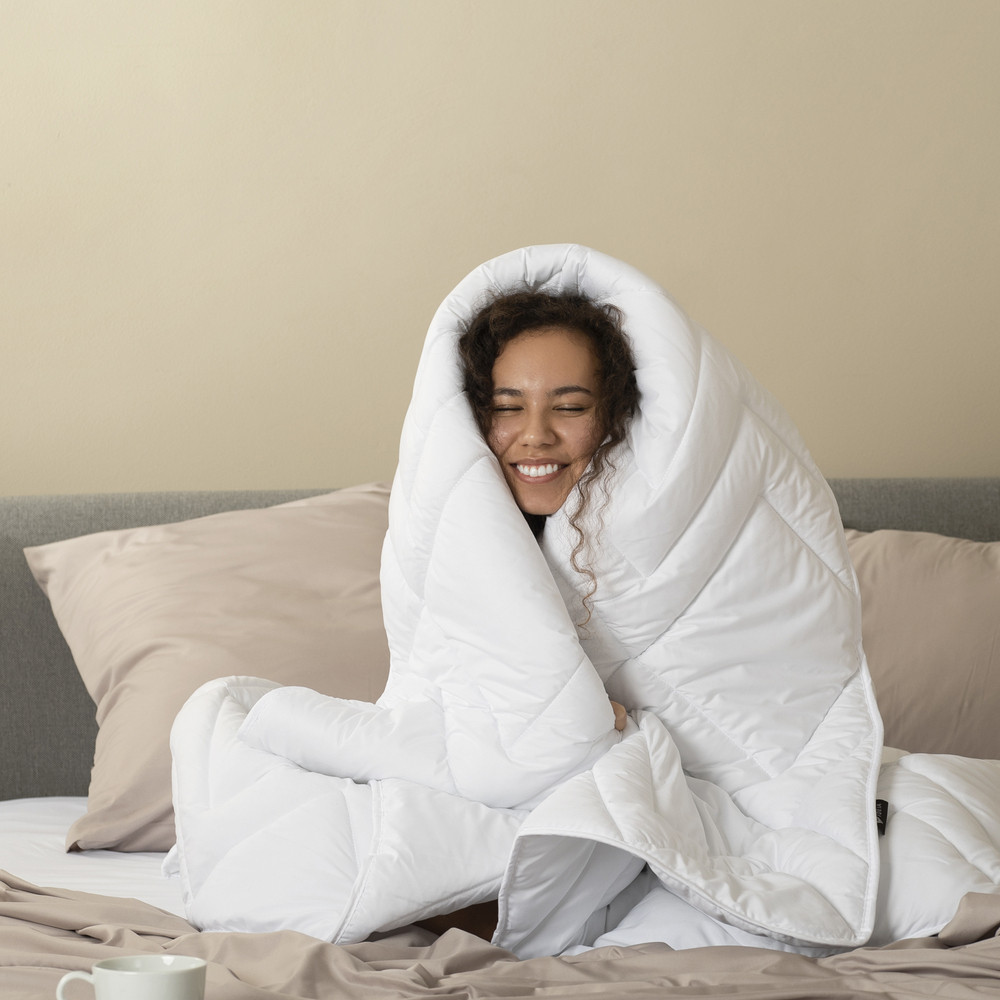 Одеяло NORDIC COMFORT летнее ТМ IDEIA білий