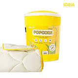 Ковдра зимова Попкорн євро 200х220 см IDEIA з кукурудзяним наповнювачем антиалергенна супер тепла, фото 3