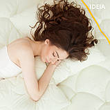 Подушка для сну ПОПКОРН ТМ IDEIA  50x70 см з кукурудзяним волокном, фото 5