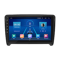 Штатна магнітола 9" Lesko для Audi TT RS II (8J) 2009-2014 6/128Gb 4G Wi-Fi GPS Top Аудіо