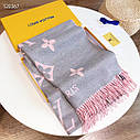 Палантин шарф хустка Louis Vuitton Луї Вітон ЛЮКС, фото 5