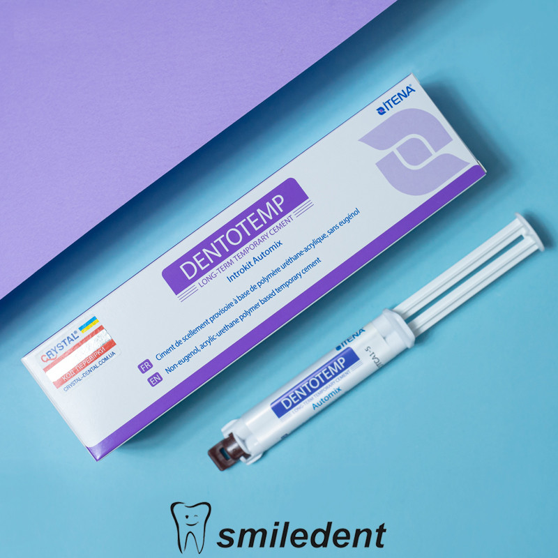 Dentotemp (денто темп), цемент для тимчасової фіксації, шриц (5 мл.)
