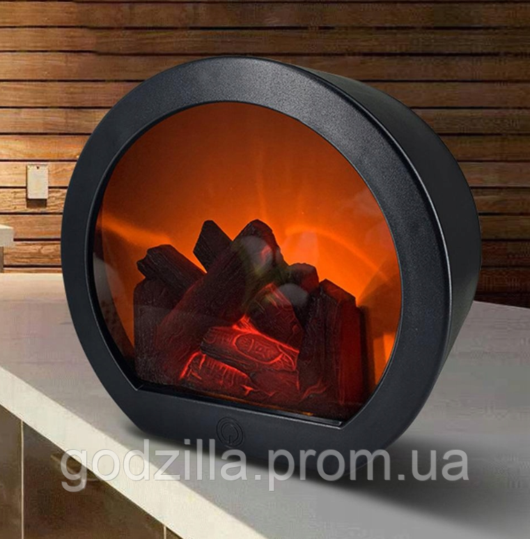 Електричний стоячий камін без функції обігріву PrzydaSie.pl чорний 3 Вт 20 x 19 x 10 см, фото 1