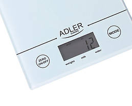 Ваги кухонні електронні Adler AD-3138 White, фото 4