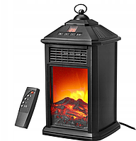 Електрокамін Anslut чорний 400 Вт