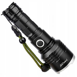Ліхтарик ручний акумуляторний BL-531-P90 чорний, фото 1