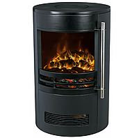Електричний стоячий камін з функцією обігріву Ferretti чорний 1800 Вт 41 х 64,5 х 41 см