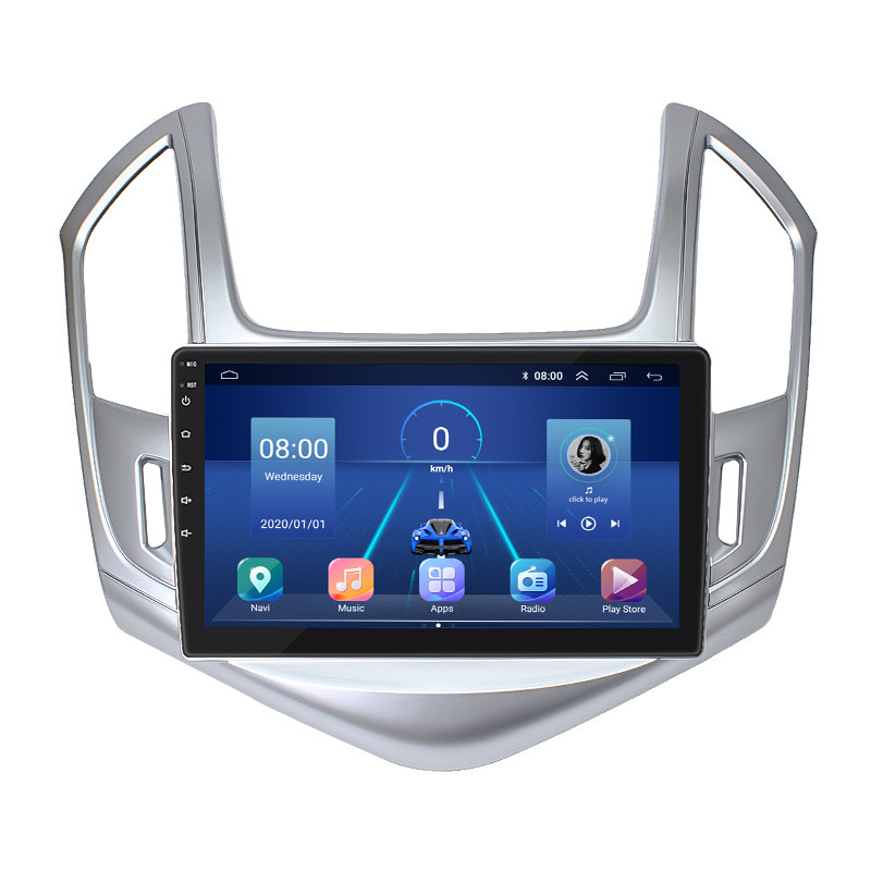 Штатна магнітола 9" Lesko для Chevrolet Cruze I Рестайлінг 2012-2016 6/128Gb 4G Wi-Fi GPS Top