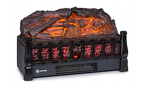 Електричний стоячий камін Klarstein з функцією обігріву чорний 1800 Вт 52 x 31 x 22 см