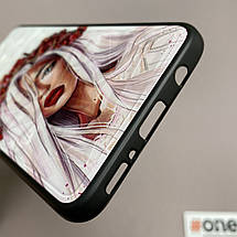 Чохол для Samsung Galaxy A50s Ladies з 3д ефектом дівчинка українка чохол на телефон самсунг а50с, фото 4