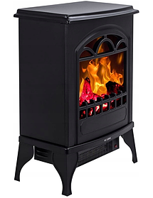 Електрокамін з функцією обігріву Ferretti чорний 2000 Вт 71 х 40 х 12 см