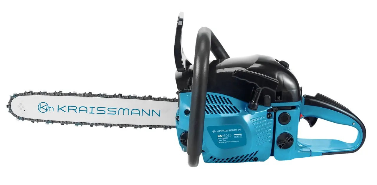 Бензопила KRAISSMANN KS 6023 (60см3;Посилена поршнева) Germany