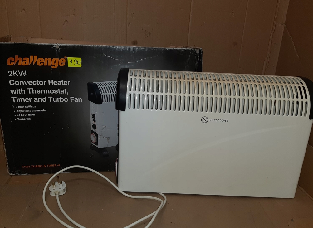 Обігрівач конвектор Challenge CH01 2000 Вт білий