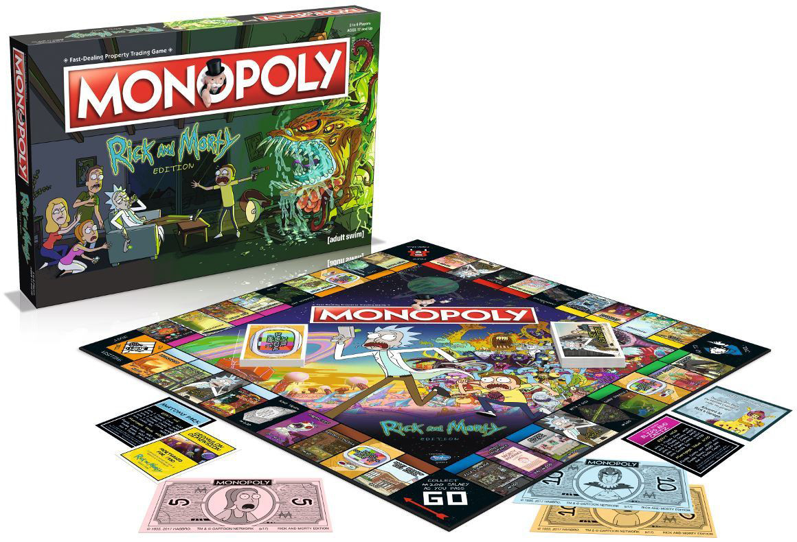 Настільна гра RICK AND MORTY Monopoly (Рік і Морті)