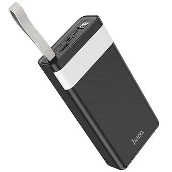 УМБ повербанк Power Bank HOCO J73 30000mAh 2USB, Type-C, Lightning, 2A, чорне S