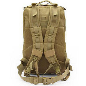 Рюкзак для туризму, походів, полювання, риболовлі з USB Спартак Molle Assault 36L Coyote N, фото 3