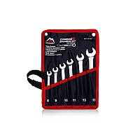 VULKAN Набір ключів комб. 8-17мм 6од. чохол