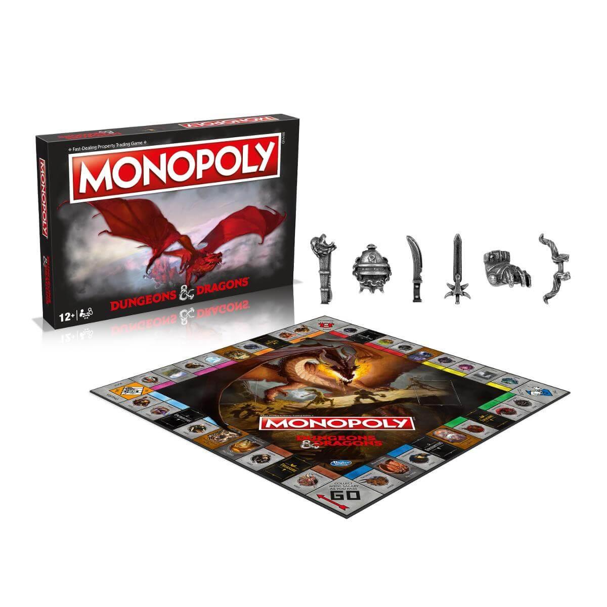 Настільна гра DUNGEONS & DRAGONS Monopoly 0