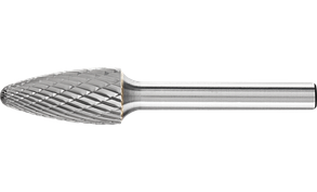Pferd Борфреза ВК8 12,0мм сфероконічна зуб 3 PLUS  хв.-6мм (RBF 1225/6)