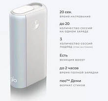 Пристрій нагрівання тютюну GLO Hyper PLUS Білий
