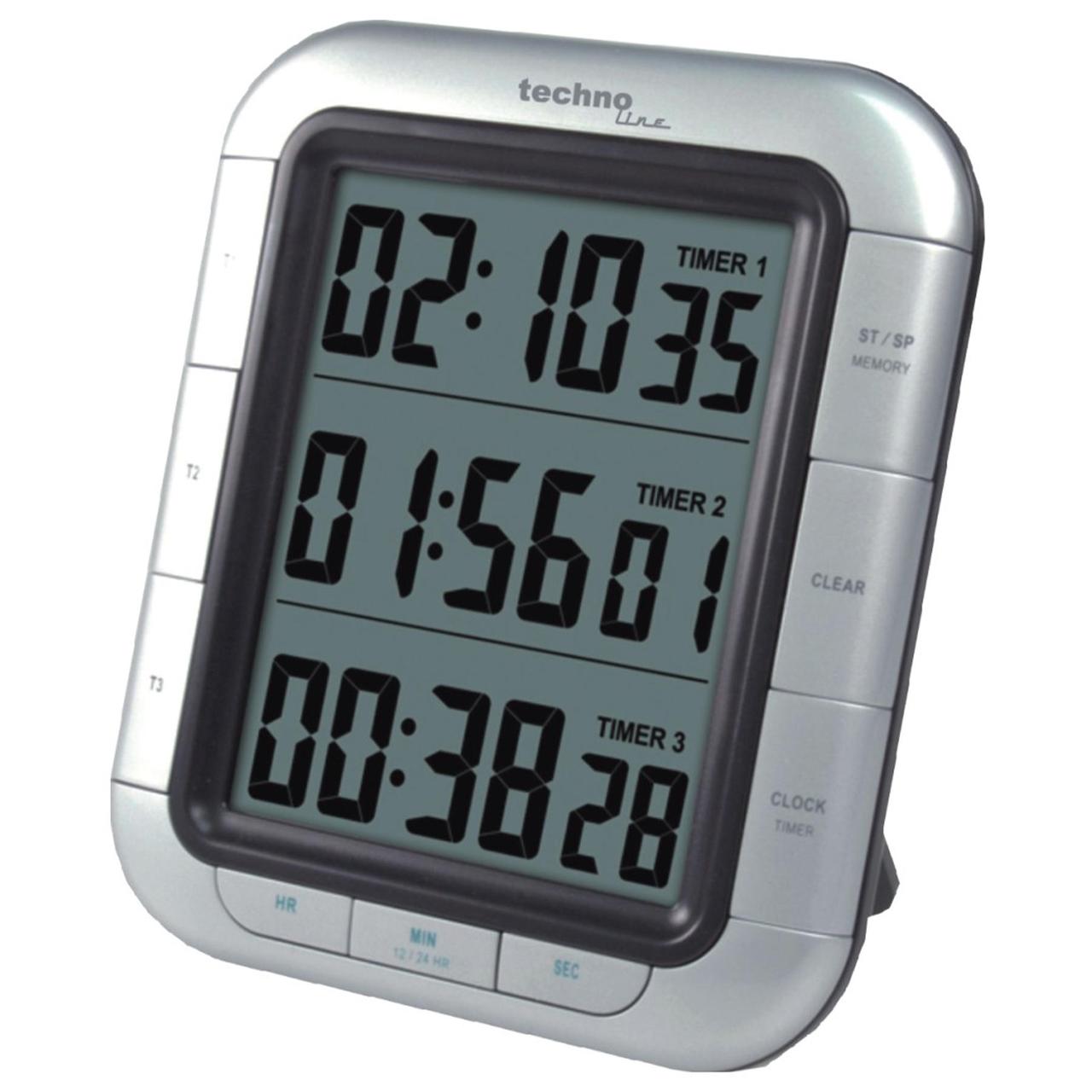 Таймер кухонний Technoline KT300 Magnetic Silver (KT300), фото 1