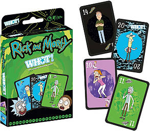 Гральні карти RICK AND MORTY WHOT! Board Game (Рік і Морті)